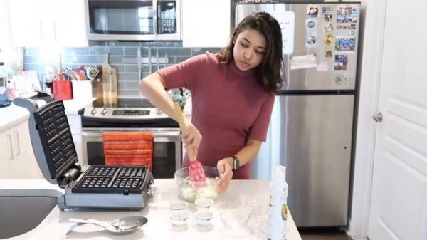 Recipe - 64 | Cottage Cheese Waffles (Paneer Waffles)