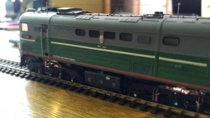 Модель тепловоза ТЭ3-2055 в масштабе H0 (1:87)