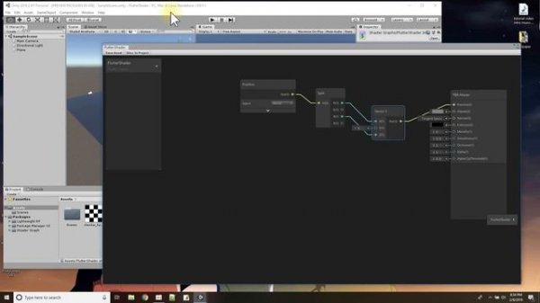 Unity 2018.3 Shader Graph for Vertex Displacement