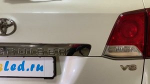 Toyota Land Cruiser 200 Улучшение штатного света | Установка LED ламп