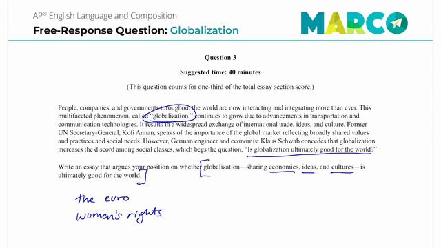Ace the AP Lang Argument Essay - Step 2: Brainstorm Examples смотреть онлайн