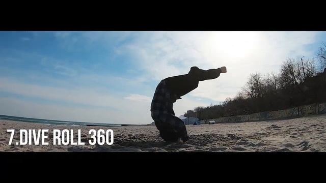 10+ VARIATIONS OF ROLL - PARKOUR & FREERUNNING TRICKS смотреть онлайн