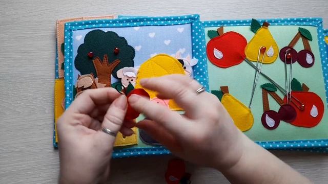 Книжка из фетра. Заказ Москва. смотреть онлайн