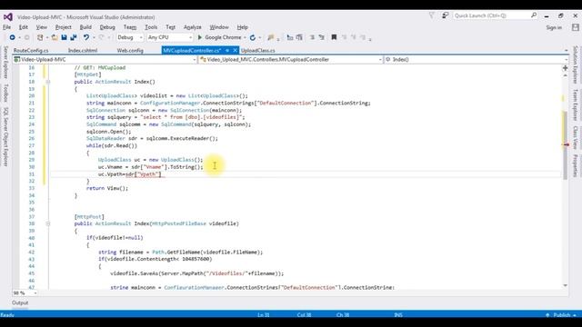mvc upload and display video files mp4 from sql server смотреть онлайн