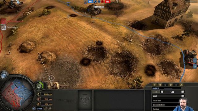 MediocreJeep (US) Vs Good (Wehr) || Company Of Heroes 1