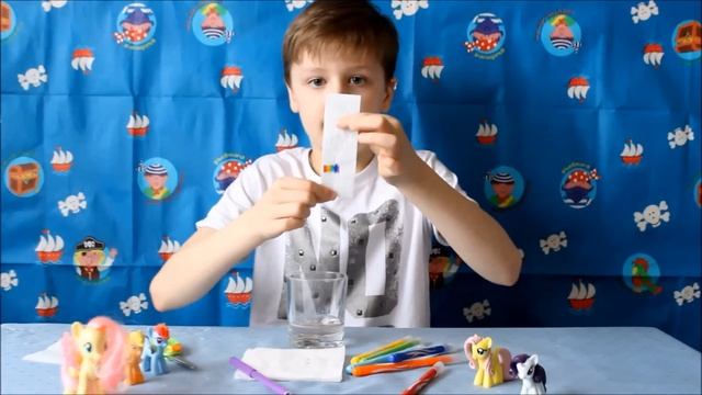 Волшебная живая Радуга - это Чудо!!! Опыт с бумагой и водой. DIY Вода течёт вверх Опыт для детей смотреть онлайн