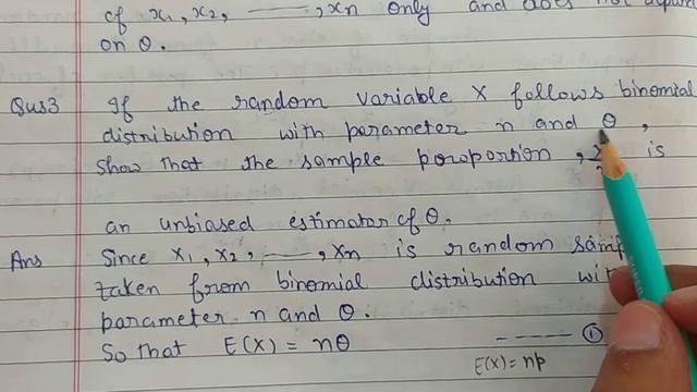 Q3. If Variable X Follow Binomial Dis. Is Good,Show That Sample Pro. ,X/n Is Unbiased Estimator Of смотреть онлайн