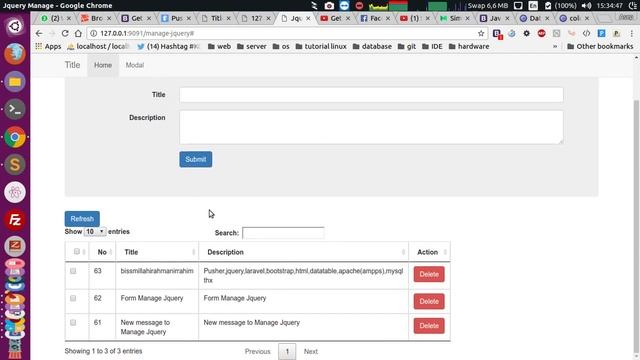 pusher+laravel+bootstrap+jquery+datatables смотреть онлайн
