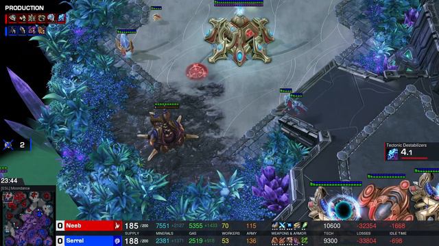 ASMR Starcraft 2 SERRAL Vs NEEB SC2 Tournament Proleague 2022 Championship