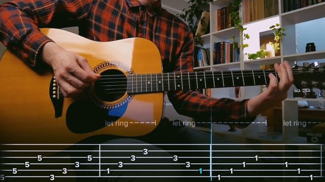 Black Hole Sun Chris Cornell Сover / Acoustic Guitar Tab / Lesson / Tutorial смотреть онлайн