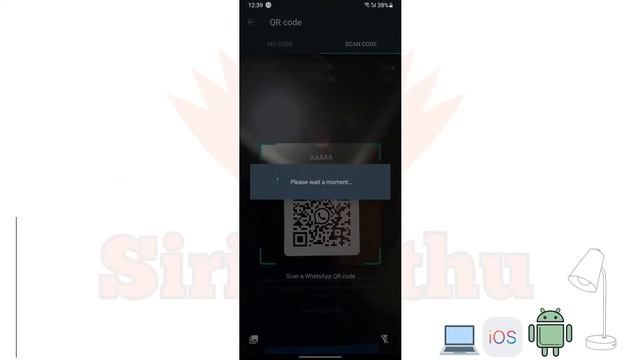 How to Scan QR Code New WhatsApp 2022/QR code Scan Android Phone /New Scan QR Code whatsapp смотреть онлайн