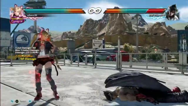 tekken7 - Lucky Chloe Secret Rage art смотреть онлайн