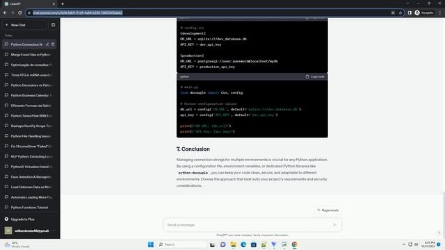 Where is the best place to create connection strings for multiple environments in Python смотреть онлайн