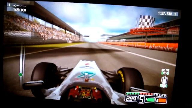 PLAYSTATION VITA F1 2011 MONZA смотреть онлайн