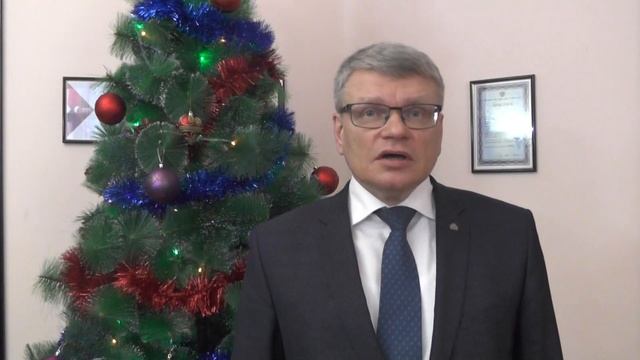Поздравление ректора Казанского ГМУ Созинова А.С. с наступающим Новым годом! смотреть онлайн