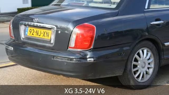Hyundai XG 3.5-24V V6 (bj 2003, automaat) смотреть онлайн