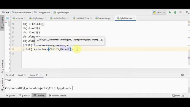 Python inheritance tutorial: OOP for beginners-part II смотреть онлайн
