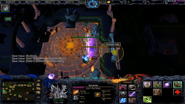 WAR3 - 216 | Quân Đoàn Quyết Chiến | 燃烧军团大决战 - Nhập Vai - RPG - WarcraftIII - Warcraft3 - WC3 смотреть онлайн