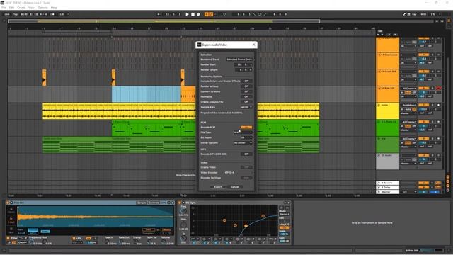 ПРО Ableton Live 04. Аудио импорт/экспорт. Audio import/export смотреть онлайн