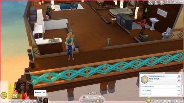 Sims 4: The Tams' - Damien is already in crushing - ep 1 смотреть онлайн