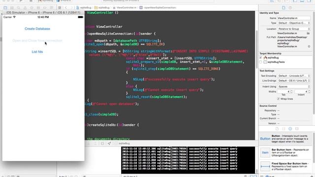 Sqlite fd bug - iOS смотреть онлайн