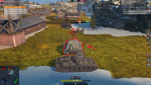 ИС-7 И ТАК НЕ ПОДАРОК, А ЕСЛИ ИХ ДВА ? World of Tanks Blitz смотреть онлайн
