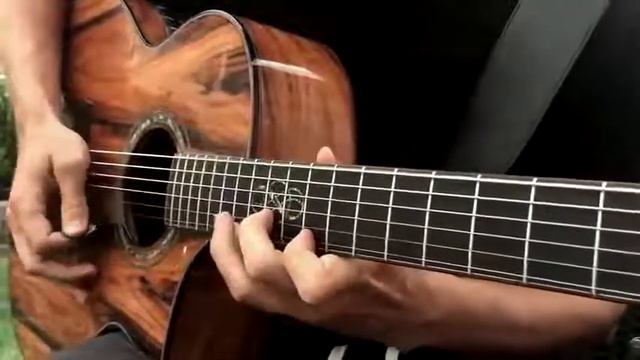 Hotel California - Eagles - guitar solo by Acoustician смотреть онлайн