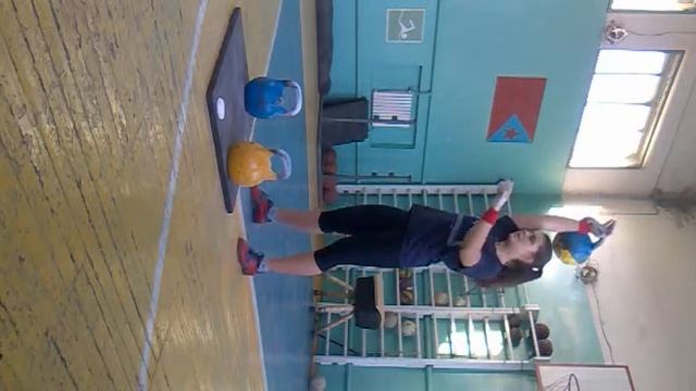 Бортник М. рывок. 20 кг 18 кг 16 кг по 30 раз смотреть онлайн