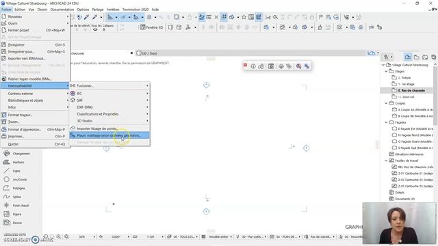 Comment intégrer les coordonnées NGF dans Archicad et l'import de terrain par fichier de géomètre смотреть онлайн