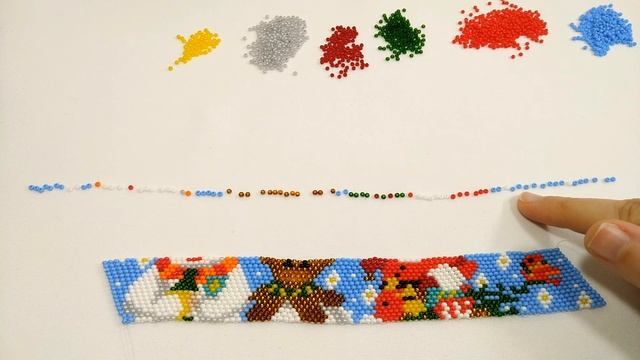 НОВОГОДНИЙ ШАР ИЗ БИСЕРА ИГЛОЙ КИРПИЧНЫМ ПЛЕТЕНИЕМ/ЕЛОЧНЫЙ ШАР ИЗ БИСЕРА МК/ ball made of beads смотреть онлайн