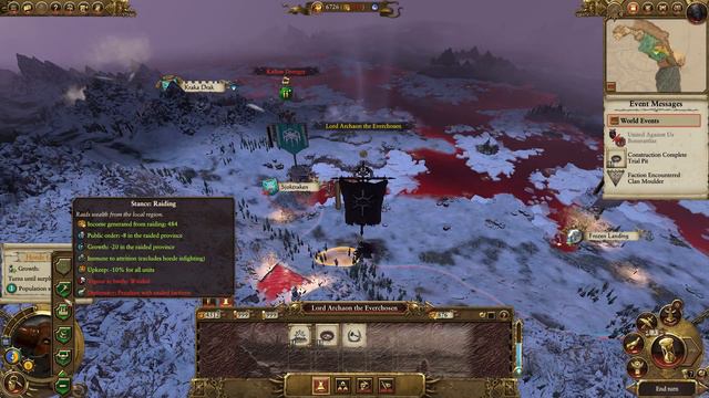 Total War Warhammer II SFO Archaon The Everchosen Campaign смотреть онлайн
