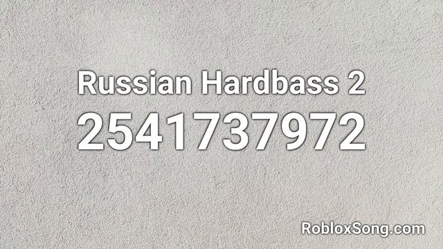Russian Hardbass 2 Roblox ID - Music Code смотреть онлайн