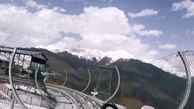 Родельбан. Сочи. Роза Хутор. Апрель 2021 смотреть онлайн