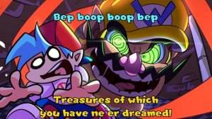 Apparition WITH LYRICS - Friday Night Funkin': Mario's Madness Cover