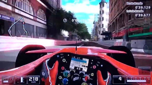 Gran Turismo 5 Prologue - London - Ferrari F2007 - PS3 Gameplay смотреть онлайн