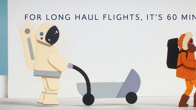 British Airways - Gatwick South Terminal Check-in Guide. Paper-craft Stop-motion animation смотреть онлайн