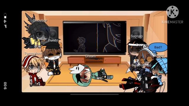 Mcyt react to Dream/Nigtmare part 3(Check description) смотреть онлайн