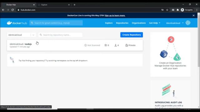 How to push and pull private docker images on Docker Hub | What is Docker registry #dockerhub смотреть онлайн