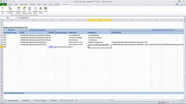 How To Merge Excel Files in PDF Using BizNet Broadcast смотреть онлайн