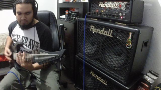 FEARED - MYLINGEN (COVER) Randall RD20 + Washburn Solar 170C смотреть онлайн