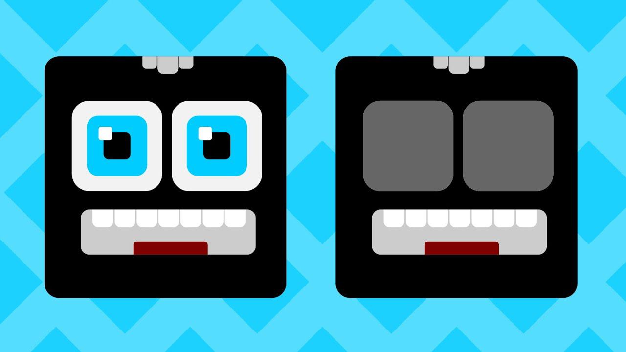 Simple Eyes Blinking Idle Animation For 2D Character In Game Made With Unity Software | Easy Way смотреть онлайн