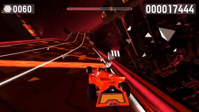 We Are Number One but it's played in Riff Racer смотреть онлайн