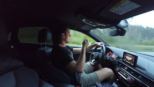 Разгон Audi A4 (B9) 2.0 TFSI Quattro REVO ST2. Лучший из немецкой тройки. Реальный отзыв владельца. смотреть онлайн