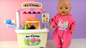 Бэби Бон Мороженое Новый Набор Куклы Пупсики Играют