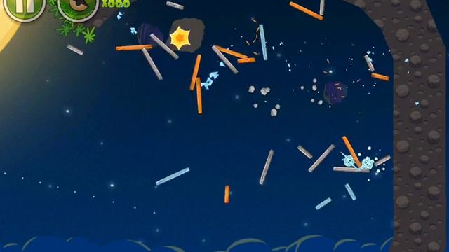 Angry Birds Space - Level 1-26 - 100% Space Eagle Walkthrough - Pig Bang смотреть онлайн