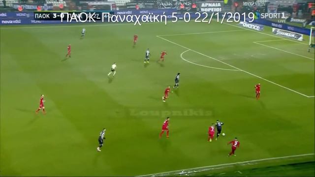 Δημήτρης Λημνιός (2017-2020) Όλα τα Γκολ και οι Ασίστ με τον ΠΑΟΚ смотреть онлайн
