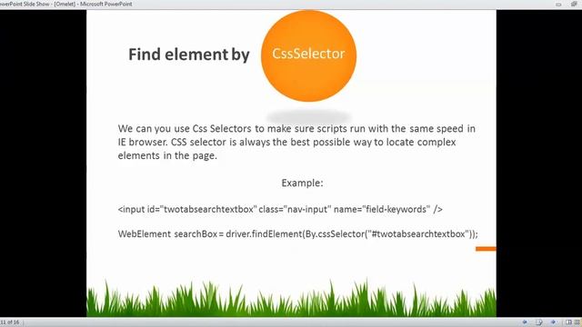 Find Elements on a webpage using locators, Firebug, Firepath смотреть онлайн