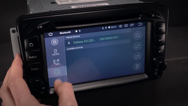 7" Android 10 Mercedes-Benz Car DVD Multimedia Player(PA70M203) смотреть онлайн