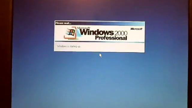 Windows 2000 professional startup with pentium 2 and 64 mb ram смотреть онлайн