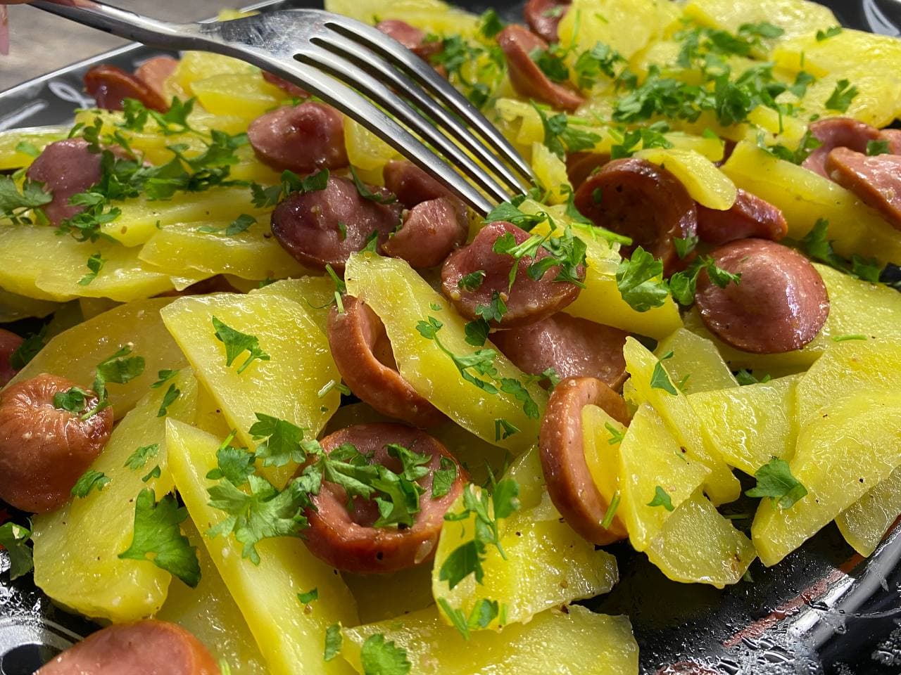 Полноценный ужин из картошки за 4 минуты. Готовлю, когда нужно быстро накормить всю семью